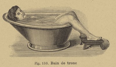 Femme se baignant - German School